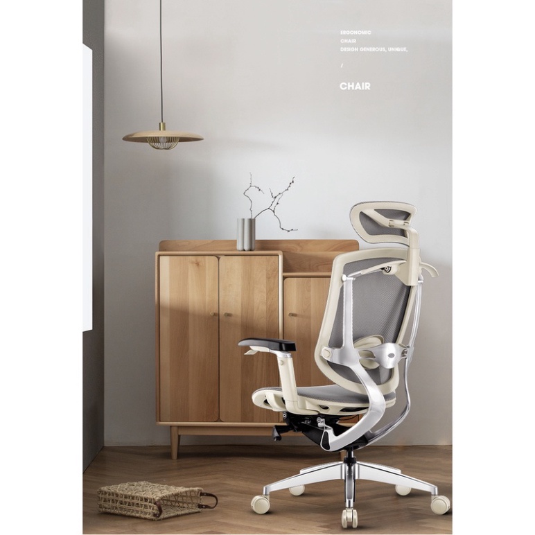 Ghế Ergonomic Công Thái Học GTChair Marrit Grey - Bản 5D