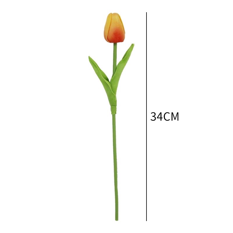 Hoa tuy lip giả/ Hoa tuy lip cao su lá xoan mùi thơm nhẹ - hàng loại 1 dài 34 cm