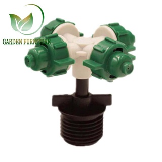 Bộ phun sương 4 cánh -Bộ phun sương 4 cánh màu xanh, chân ren 21mm