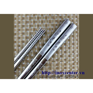 Set 5 đôi đũa Hàn Quốc inox 304