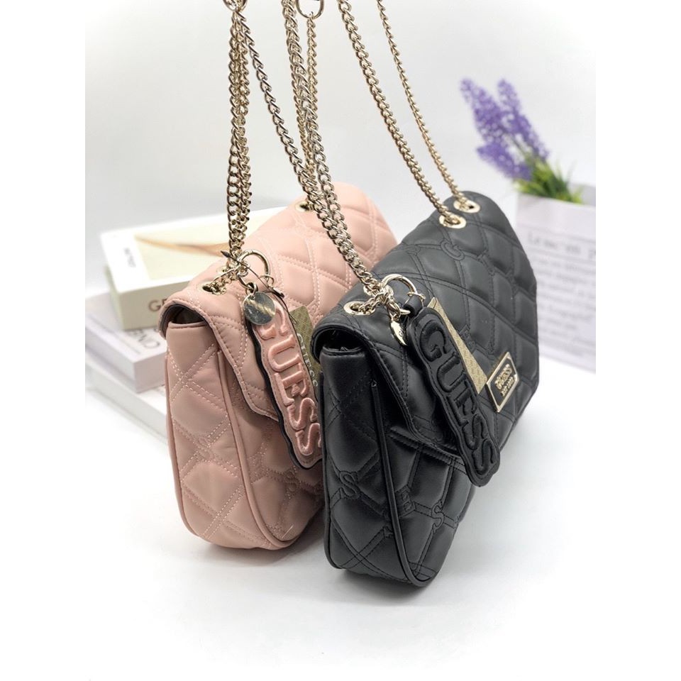 TÚI GUESS CHẦN NẮP LỚN