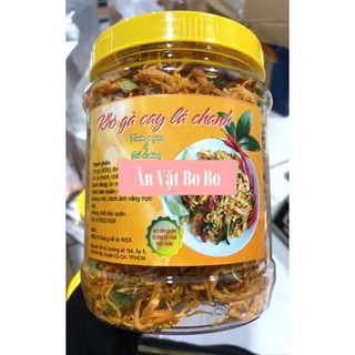 500g KHÔ GÀ LÁ CHANH GIÒN RỤM🌶 (túi zip)-