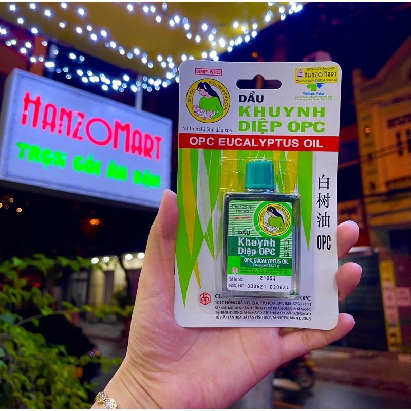 Dầu khuynh diệp Opc 25ml cho cho bé