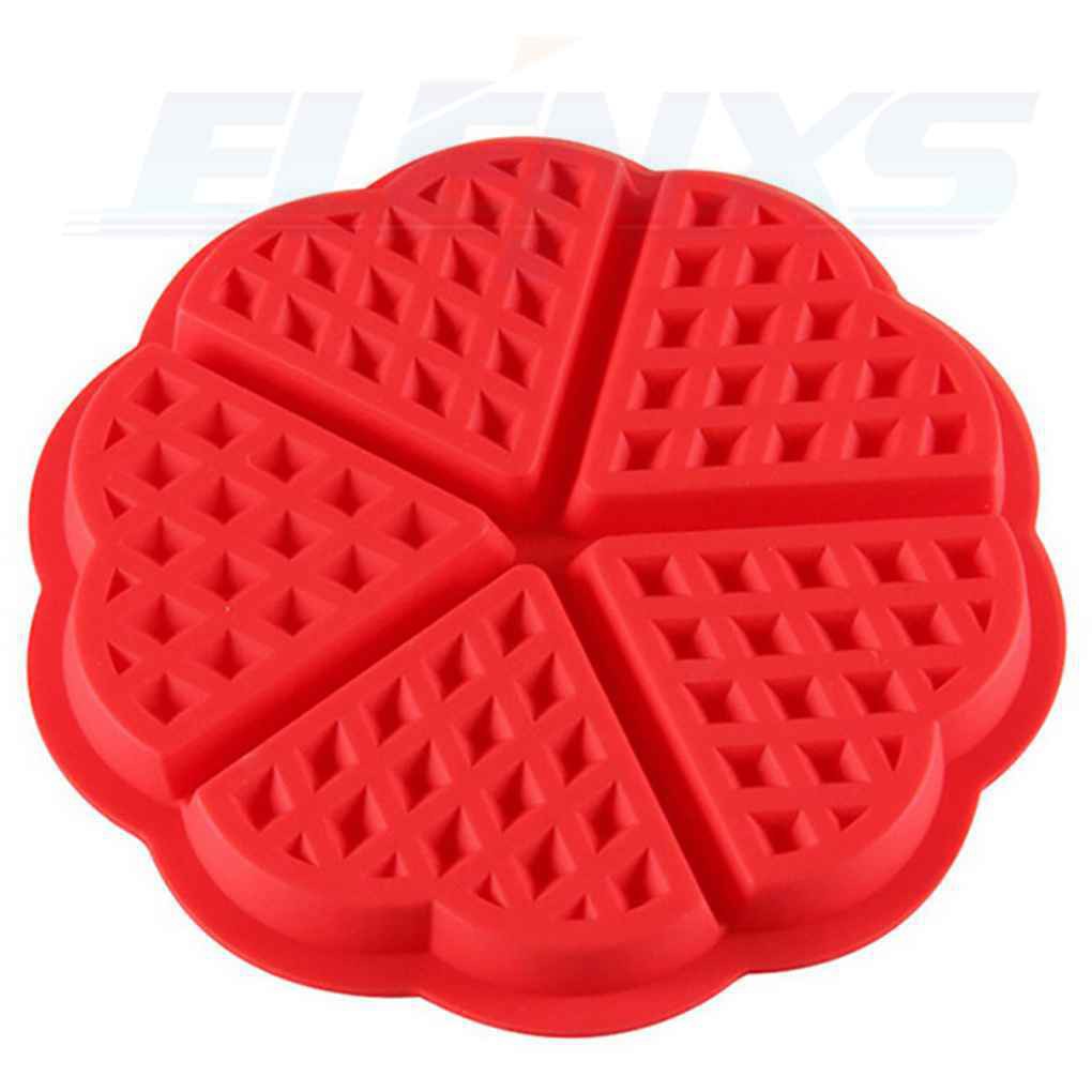 Khuôn Silicon Làm Bánh Waffle Tiện Lợi