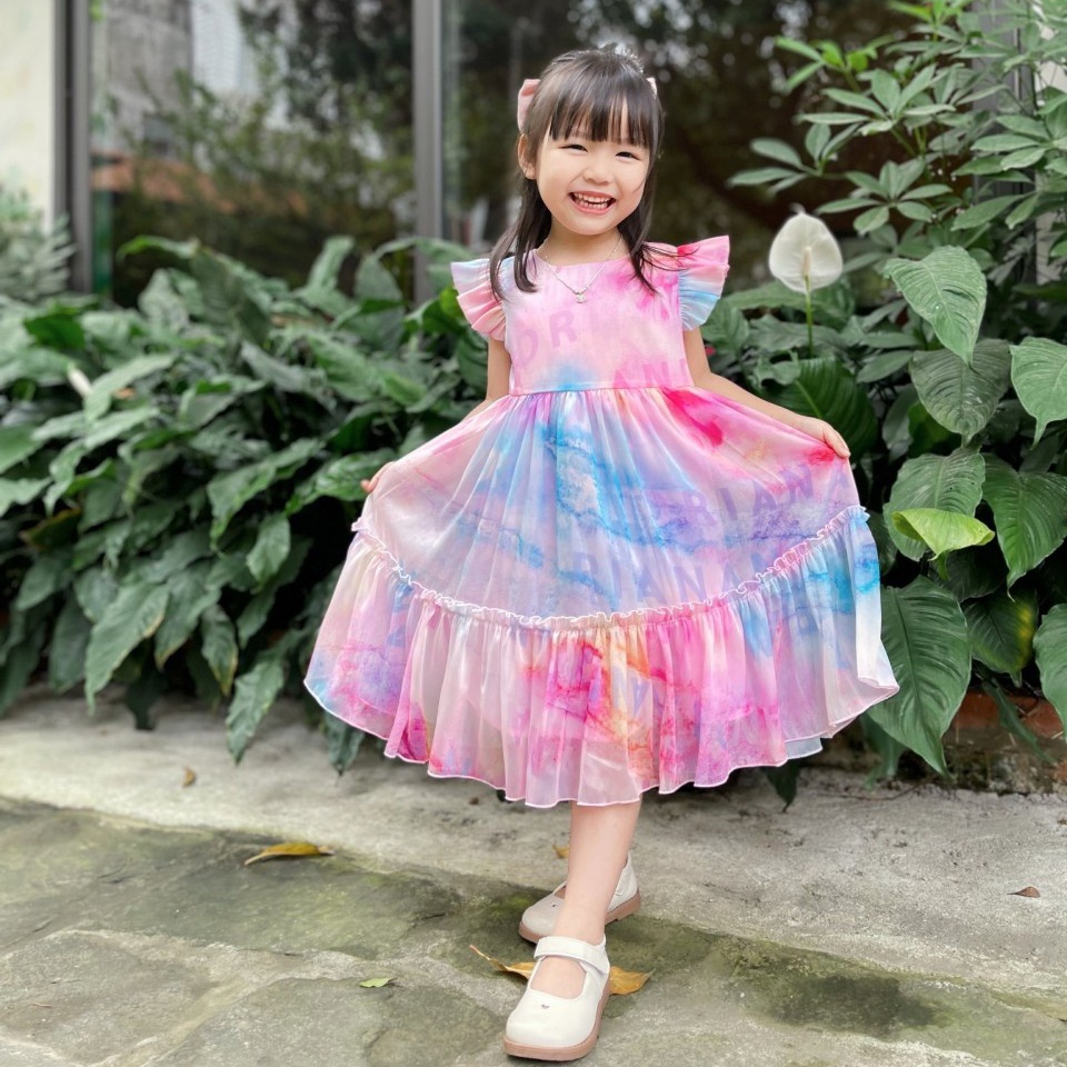 Đầm bé gái thương hiệu Sofia Candy cho bé từ 1 đến 10 tuổi