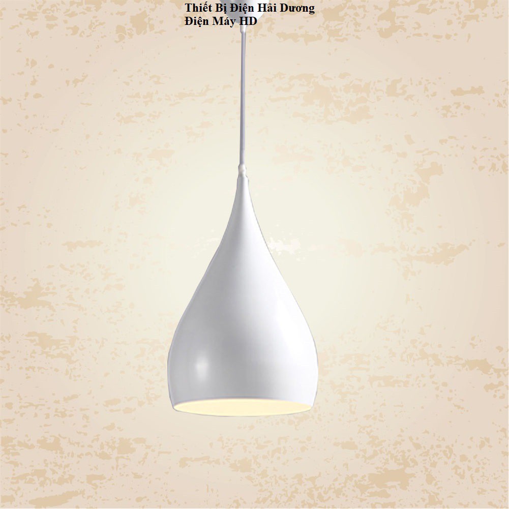 Bộ 3 Đèn thả trần hình giọt nước 8217 (Đen) - Chưa bao gồm bóng - Bảo hành 12 tháng