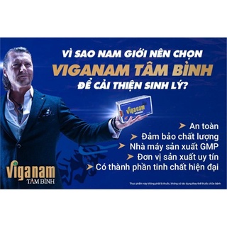 Viên uống viganam tâm binh hỗ trợ bổ thận tráng dương- tăng cường sinh lý