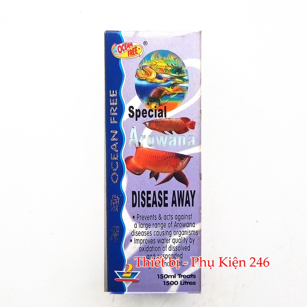 Chai số 2 Special Arowana Disease away dành cho cá rồng ocean free