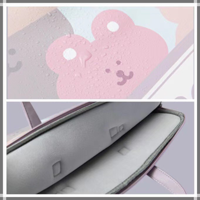 Túi đựng máy tính xách tay 15.6 11 12 Inch tích hợp dây đeo phong cách Hàn Quốc | BigBuy360 - bigbuy360.vn