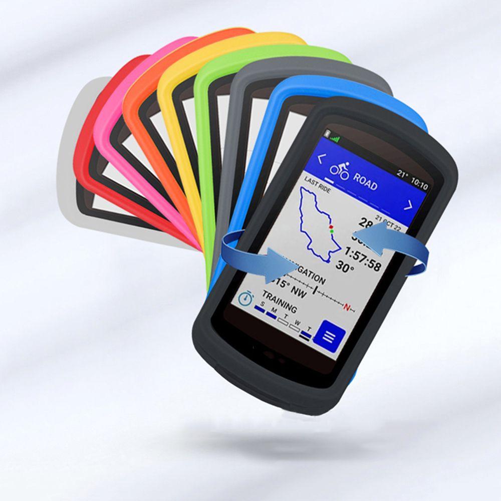 1 Vỏ Bảo Vệ Silicon Chống Sốc Màu Trơn Cho Garmin Edge 1040