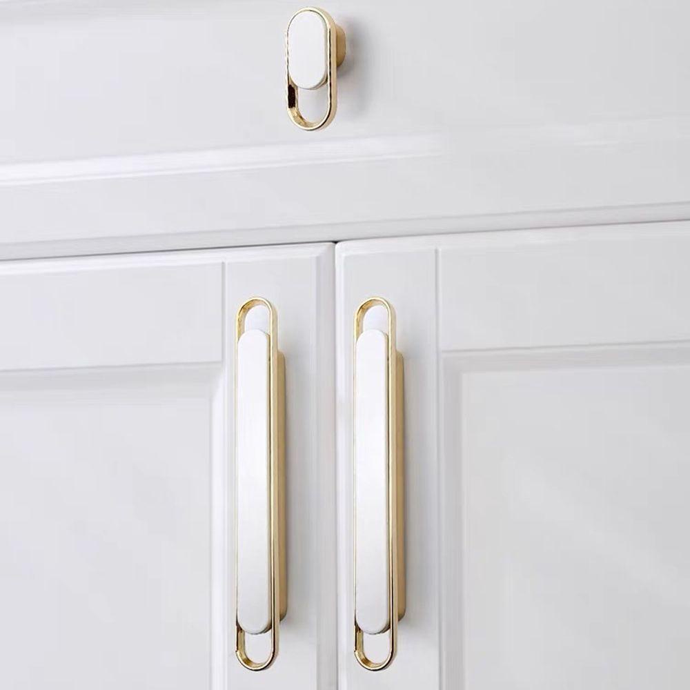 Bộ 2 Tay Nắm Cửa Tủ Bếp Thiết Kế Đơn Giản Tiện Dụng