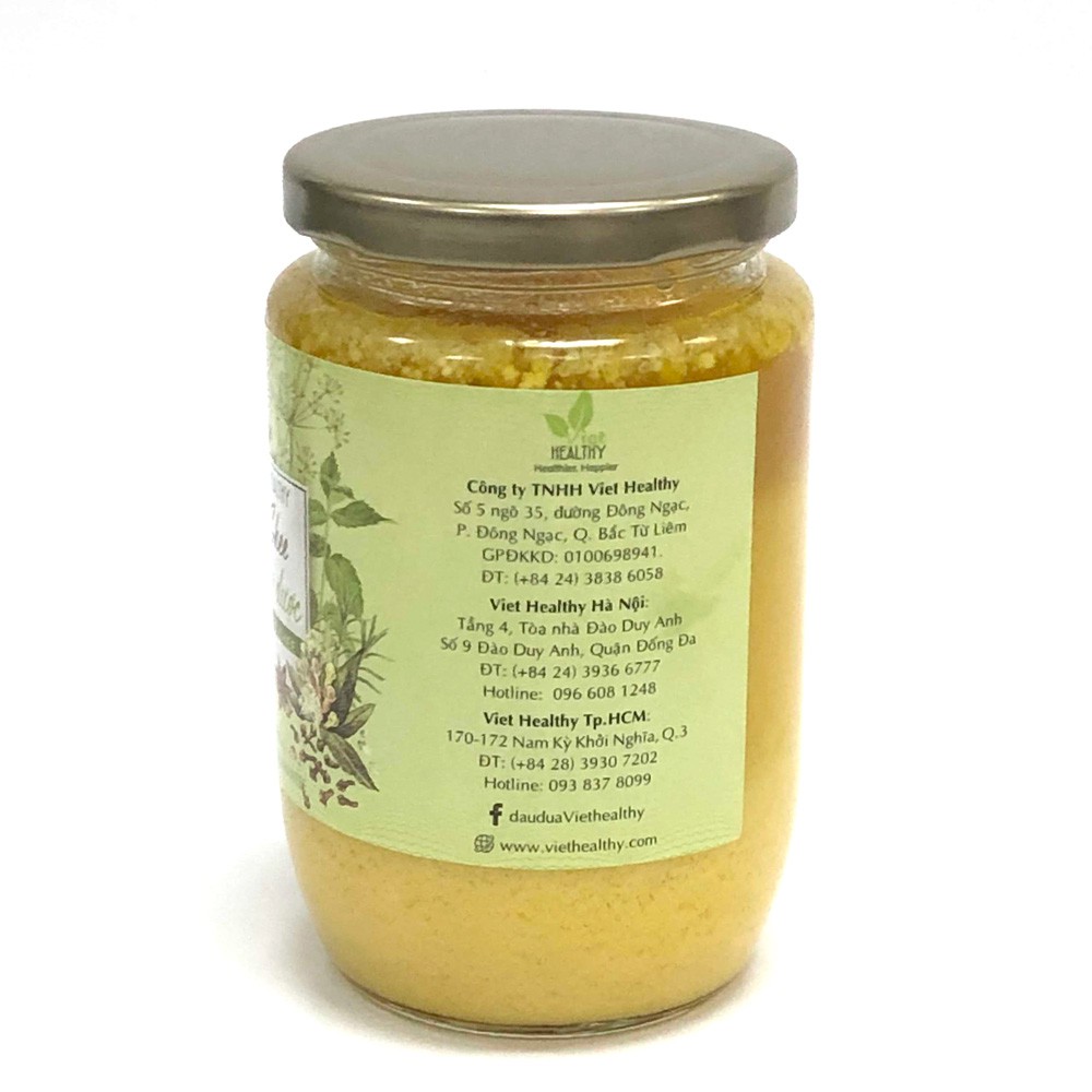 Ghee thảo dược Viethealthy 400ml, bơ tinh thảo dược Viethealthy
