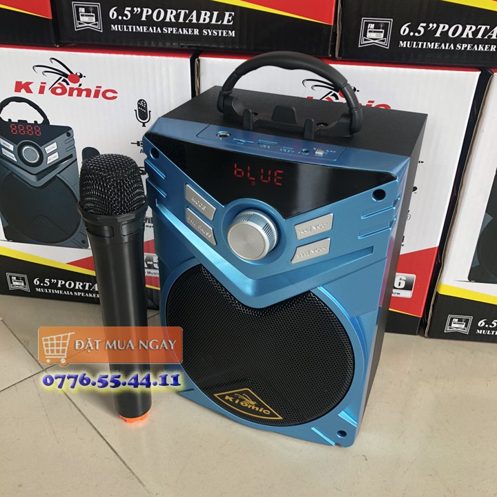Loa Karaoke K56 Kèm Micro Không Dây Âm Thanh Siêu Hay