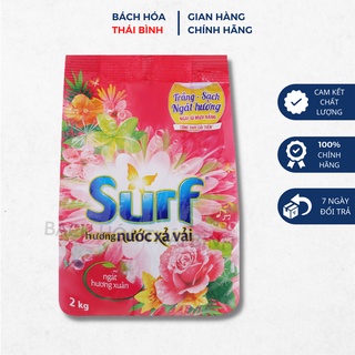 Bột giặt Surf hương nước xả vải gói 2kg
