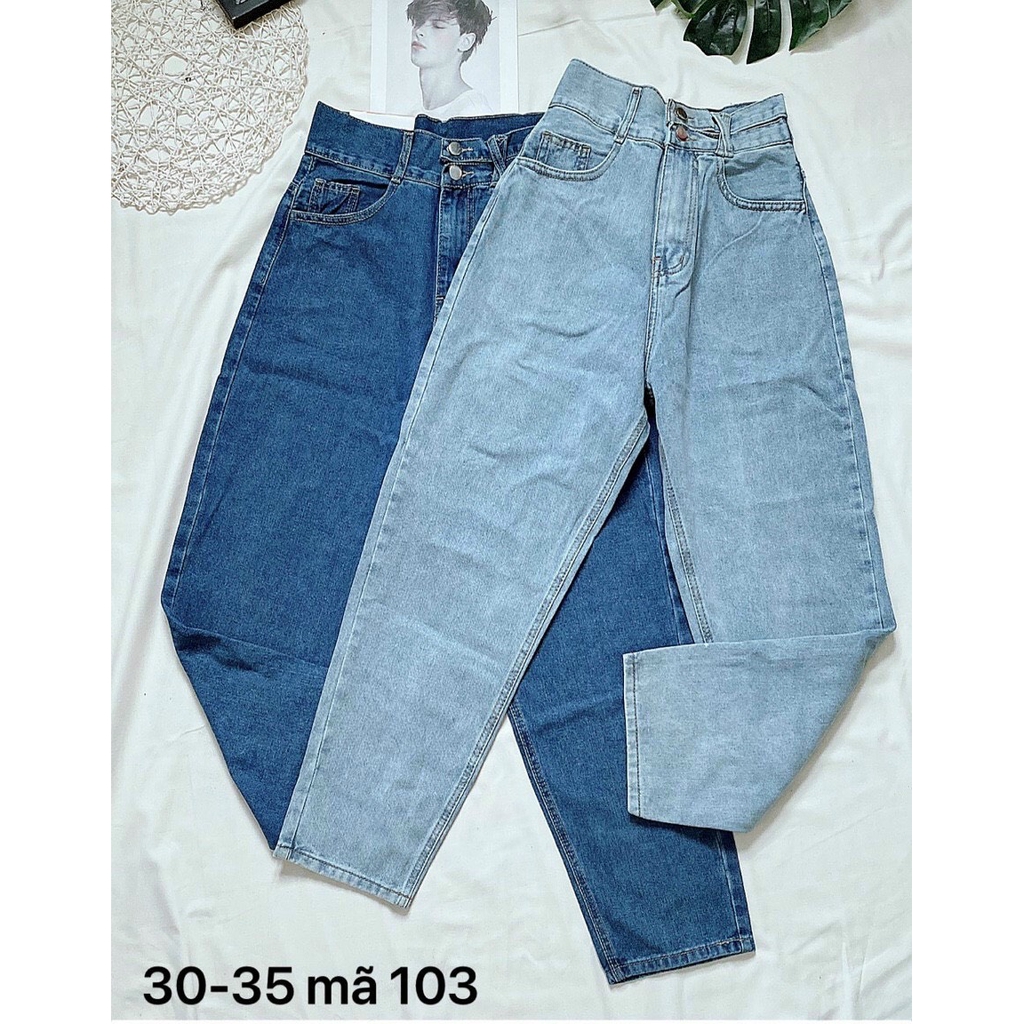 [Mã SKAMA06 giảm 8% tối đa 50K đơn 250K] Quần Jean Baggy Lưng Kiểu Size To (60-85kg)