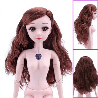 Búp Bê BJD Cao 60cm 18 Khớp - Tóc Nâu Rẽ