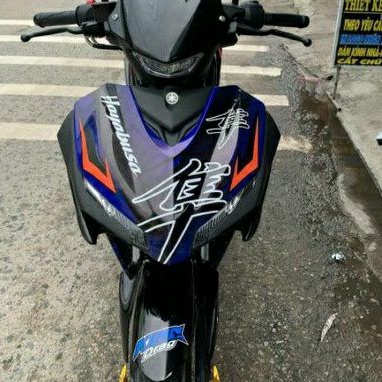 Tem trùm Exciter EX 155 Hayabusa 2021 xanh đen