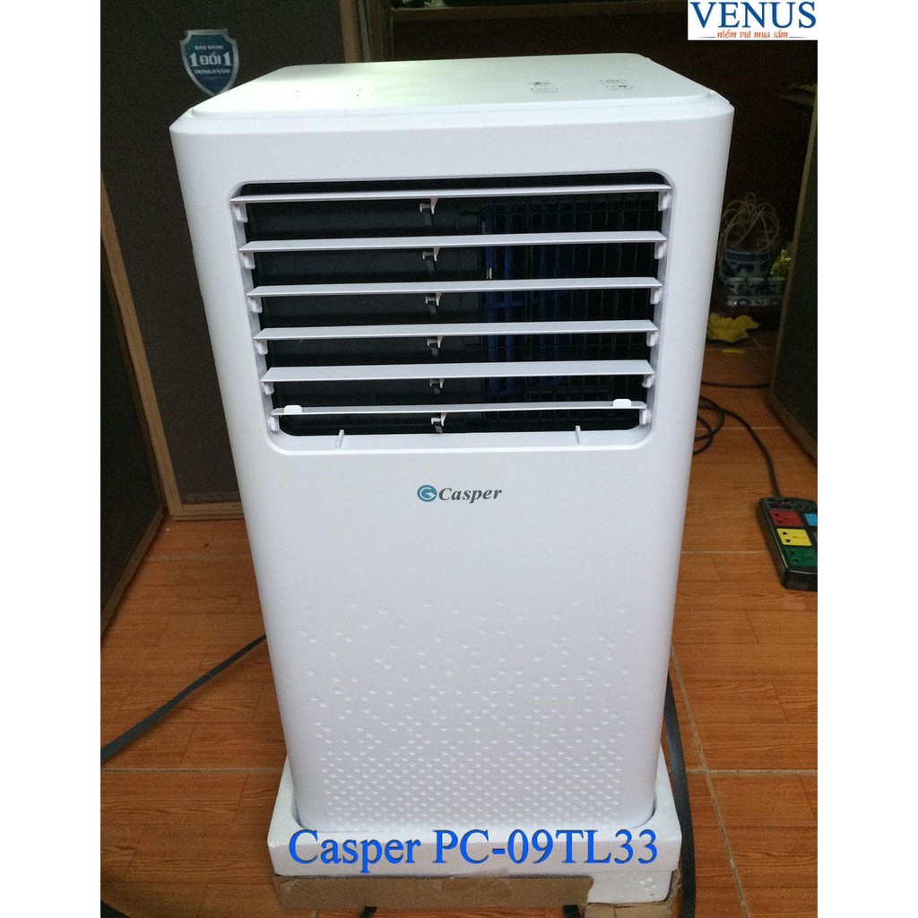 Máy lạnh di động Casper PC-09TL33 (1.0 HP) (Miễn phí giao tại HCM-ngoài tỉnh liên hệ shop)