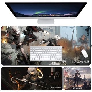 NieR:Automata Mouse Pad 2B Automata Game YoRHa Non-slip Custom Desk Pad Small Overlock Keyboard Pad Large Rubber Soft Pad Student Cool New Combat Personality Cool