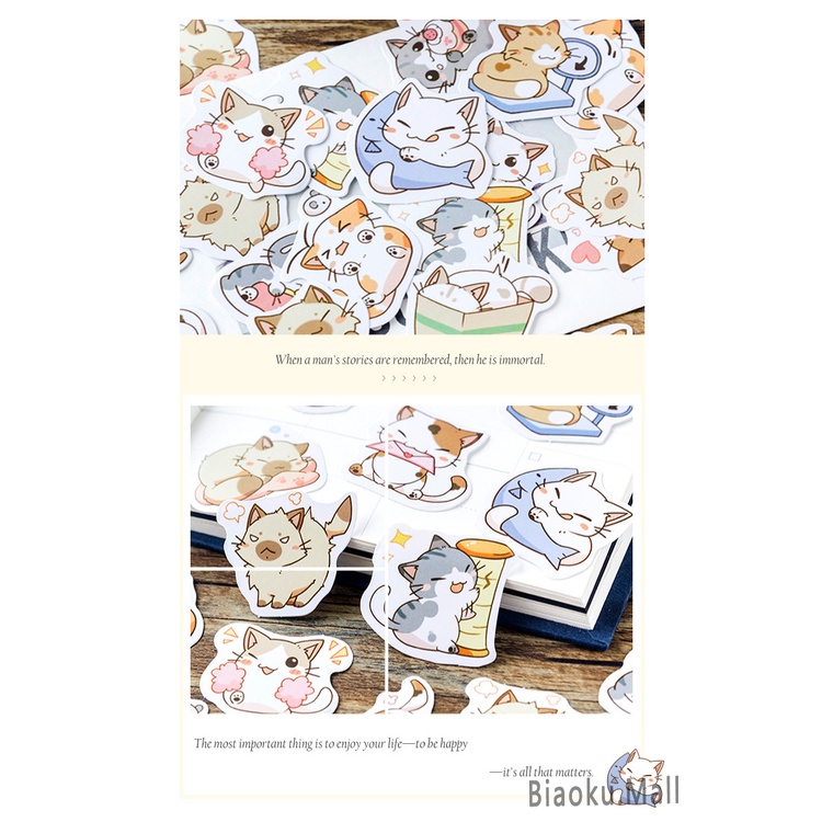 Hộp 45 Miếng Dán Trang Trí Dễ Thương