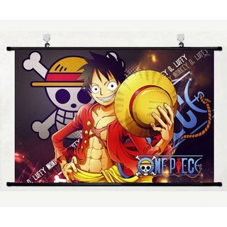 Poster vải anime One Piece 02 45x30 tranh vải