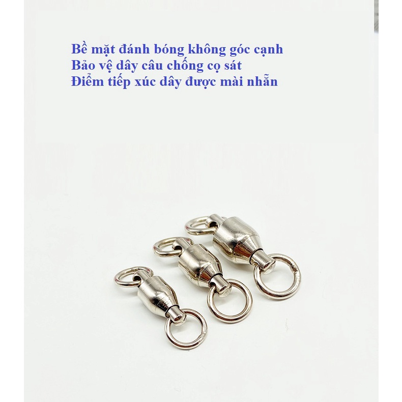 Khóa Link Số 8 Săn Hàng Mà Ní Buộc Dây Câu Đài 10 Chiếc Khóa Link Câu Cá Cao Cấp
