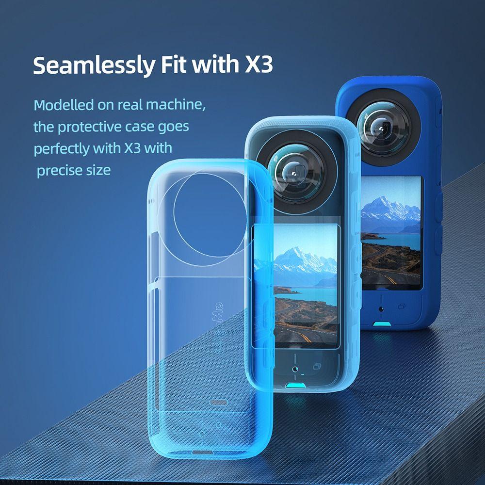 BEBETTERM Ốp Bảo Vệ Chống Trầy Xước Cho Insta360 X3