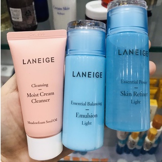 Bộ sản phẩm LANEIGE cân bằng, dưỡng trắng cấp ẩm chuyển sâu