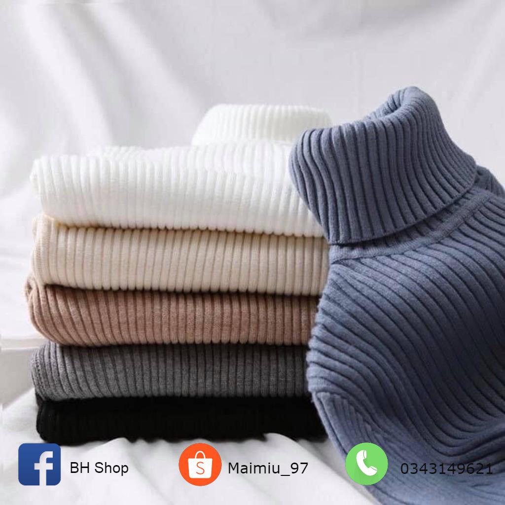 HOT TREND Áo Len Cổ Lọ Hot Hit 2019 Giá Cực Tốt Cho Chị EM