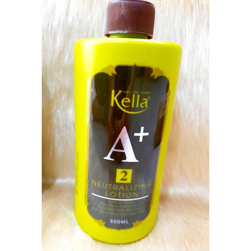 Bộ uốn Nóng Setting KELLA A+ 500mlx2 Giàu dưỡng chất dành cho tóc hư, yếc, gãy rụng.