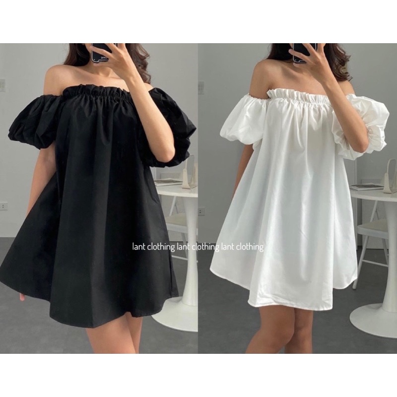 Áo váy trễ vai xinh