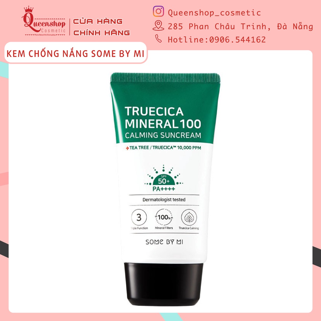 Kem chống nắng SOME BY MI Truecica Mineral Calming Suncream SPF50+/PA++++ 50ml