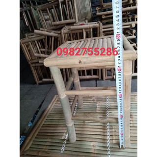 Ghế tre cao, ghế đôn tre, ghế đẩu. [45]