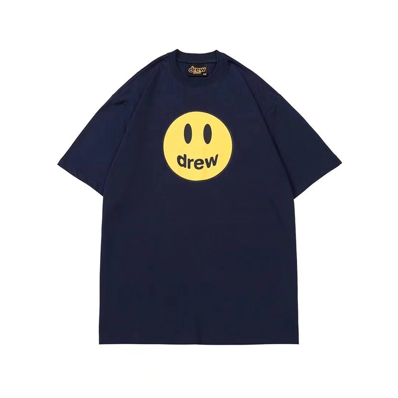 Áo Thun Tay Ngắn In Hình Mặt Cười Thời Trang Cho Nam Và Nữ