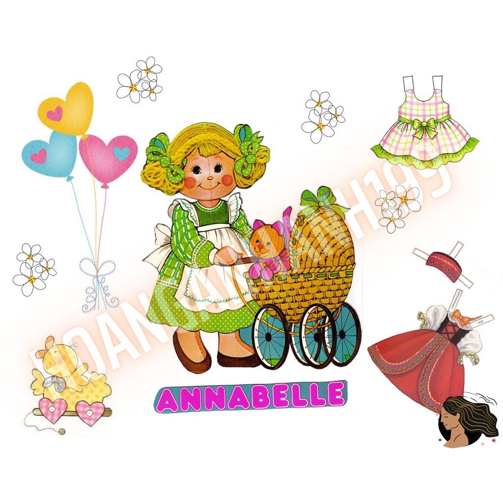 Búp bê giấy Annabelle