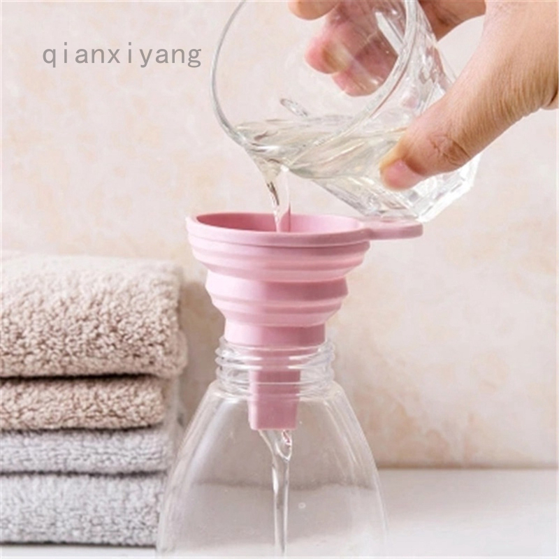 Phễu silicon gấp gọn tiện lợi dễ sử dụng