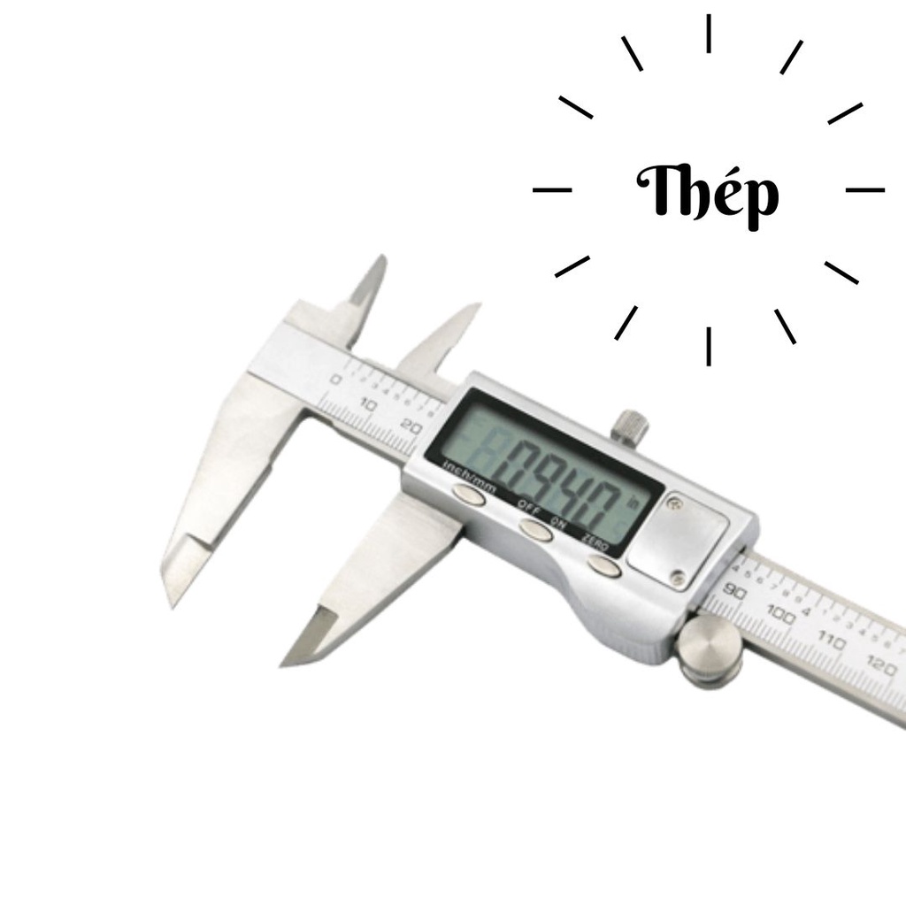 Thước kẹp điện tử thép không gỉ 150mm