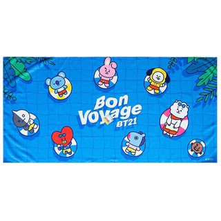 Khăn BT21 BTS đi biển cao cấp - ẢNH THẬT