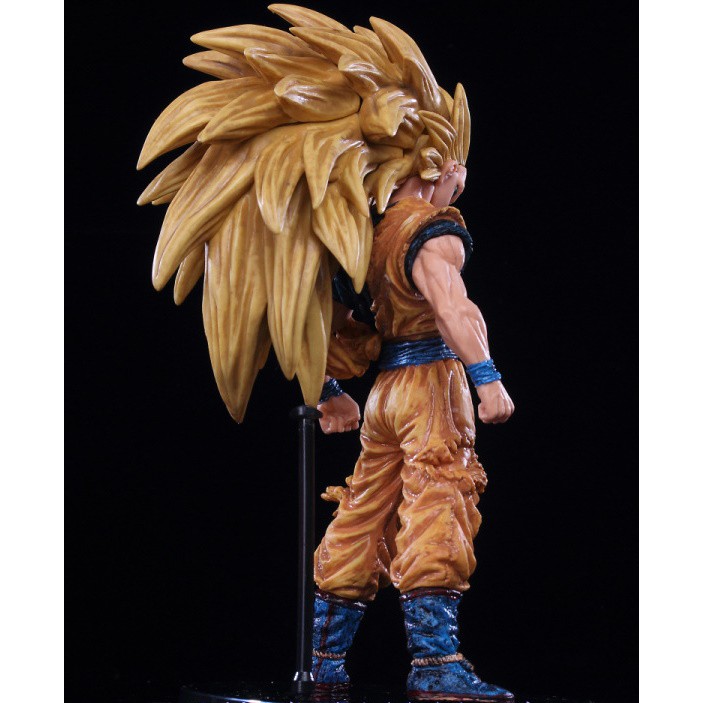 Mô hình nhân vật Son Goku SS3 cao 22CM dragon ball 7 viên ngọc rồng