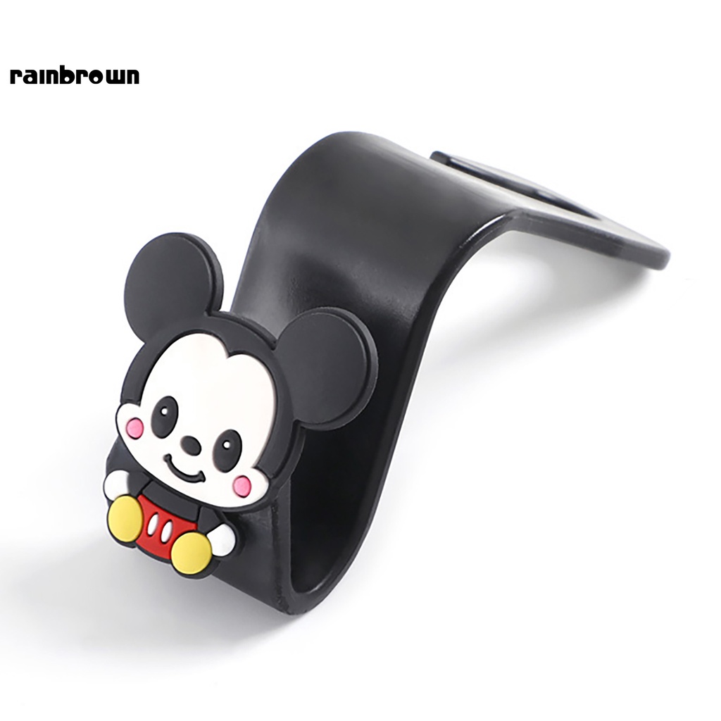 Móc treo đồ gắn sau ghế xe hơi hình hoạt hình đáng yêu