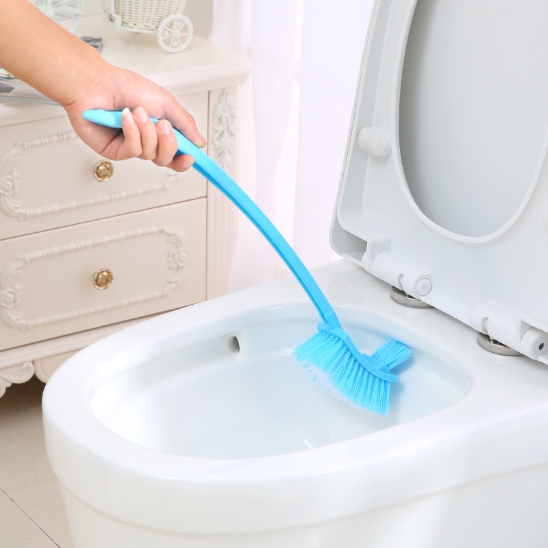 Cọ Chà Toilet, Cọ Nhà Vệ Sinh 2 Đầu Thông Minh Tiện Lợi