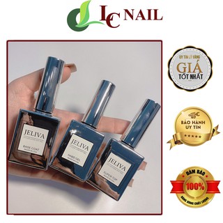 Sơn Base Top, Liên kết gel và Sơn bóng móng tay Jeliva 15ml