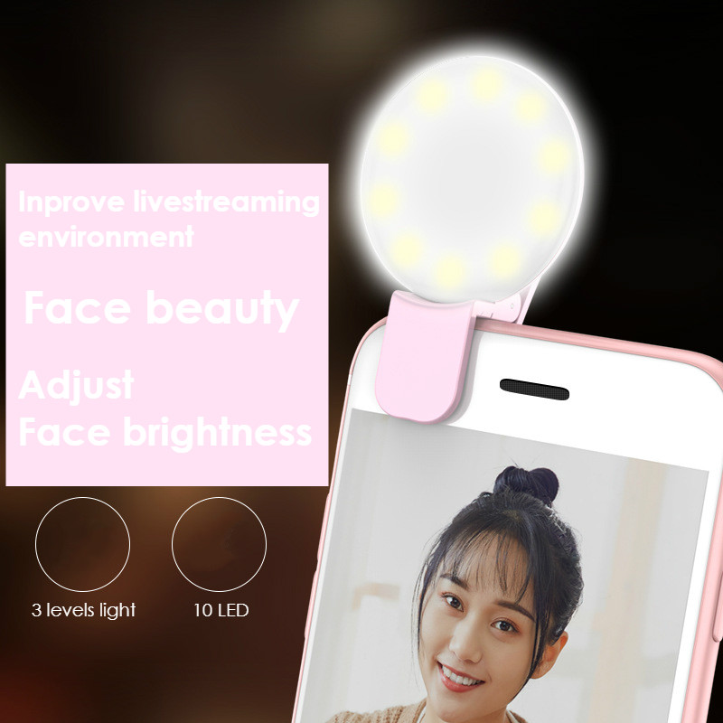 Mua 3 Tặng 1 Đèn Led Trợ Sáng Hỗ Trợ Chụp Ảnh Selfie