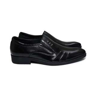 Giày công sở nam happyshoes da bò hs07