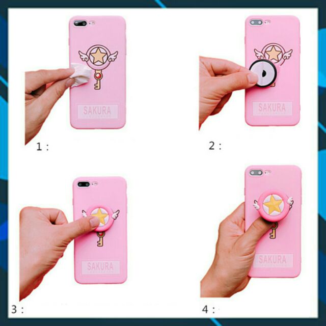 GIÁ ĐỠ POPSOCKET SILOCON HÌNH THÚ