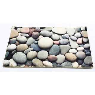 Thảm lau chân 3D đá sỏi 40 x 60