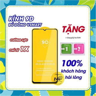 Cường Lực 9D Cho Vsmart Star 5 / Joy 3 / Active 3 / Live 4 / Star 3 / star 4 Full Keo không 1 chấm ly ti
