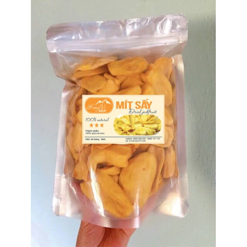 Thơm ngon giòn tan - 500G Mít sấy giòn hàng xuất khẩu