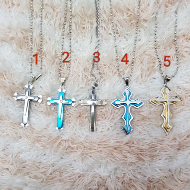 Dây chuyền nam thánh giá phong cách Hàn Quốc