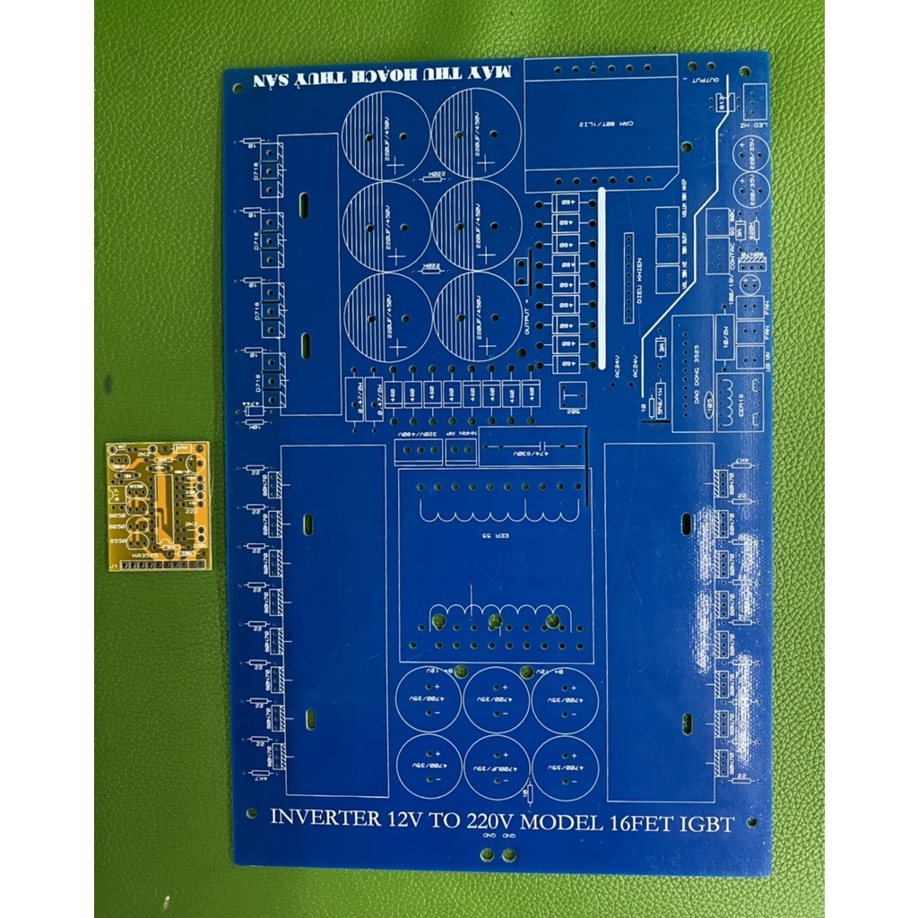 PCB bo mạch kích điện 16 fet băm IGBT